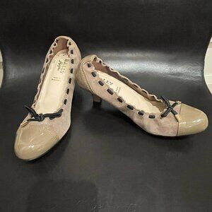 Bally High heel Styleflex pumps-Tan/Beige Made In Switzerland-5.5